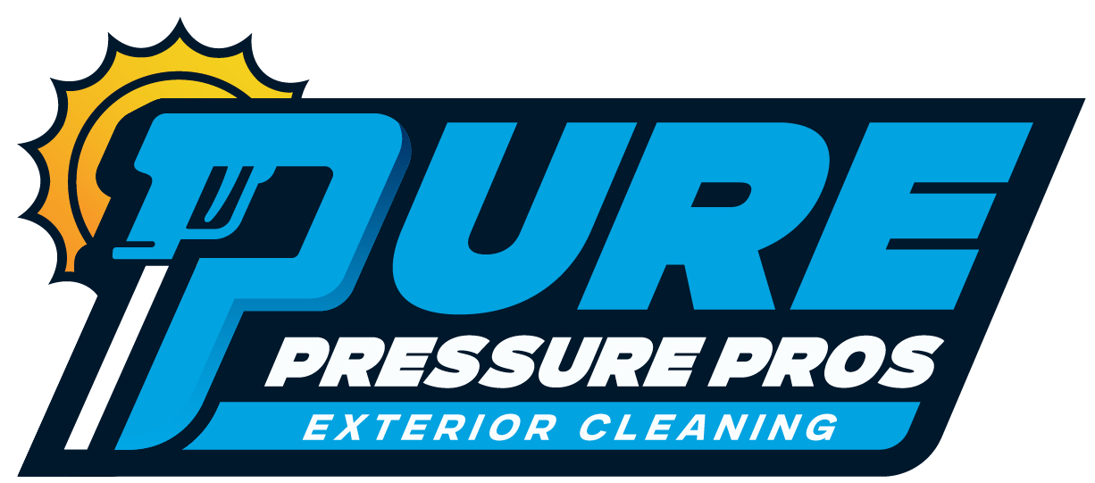 Logo for Pure Pressure Pros, professional pressure power washing and soft washing company