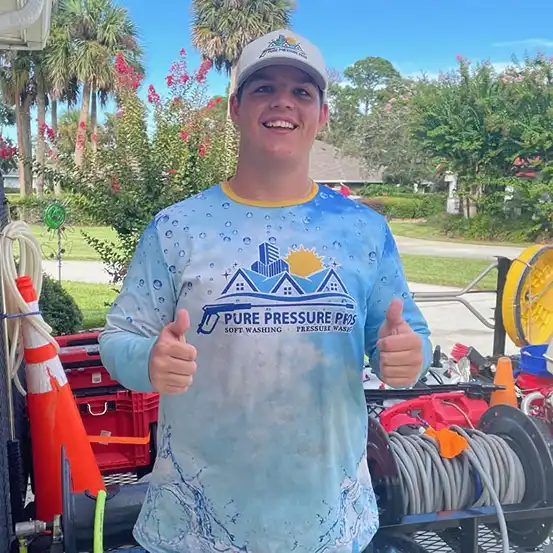 Sam Orlowski, owner of Pure Pressure Pros Power & Soft washing Services